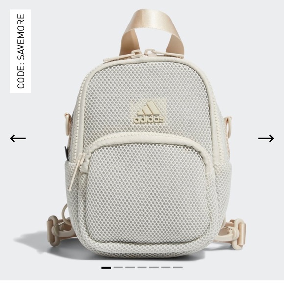 Adidas Air Mesh Mini Backpack - Beige